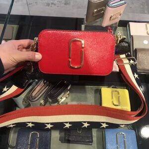 NWT Marc Jacobs "The Snapshot" crossbody bag in calf leather